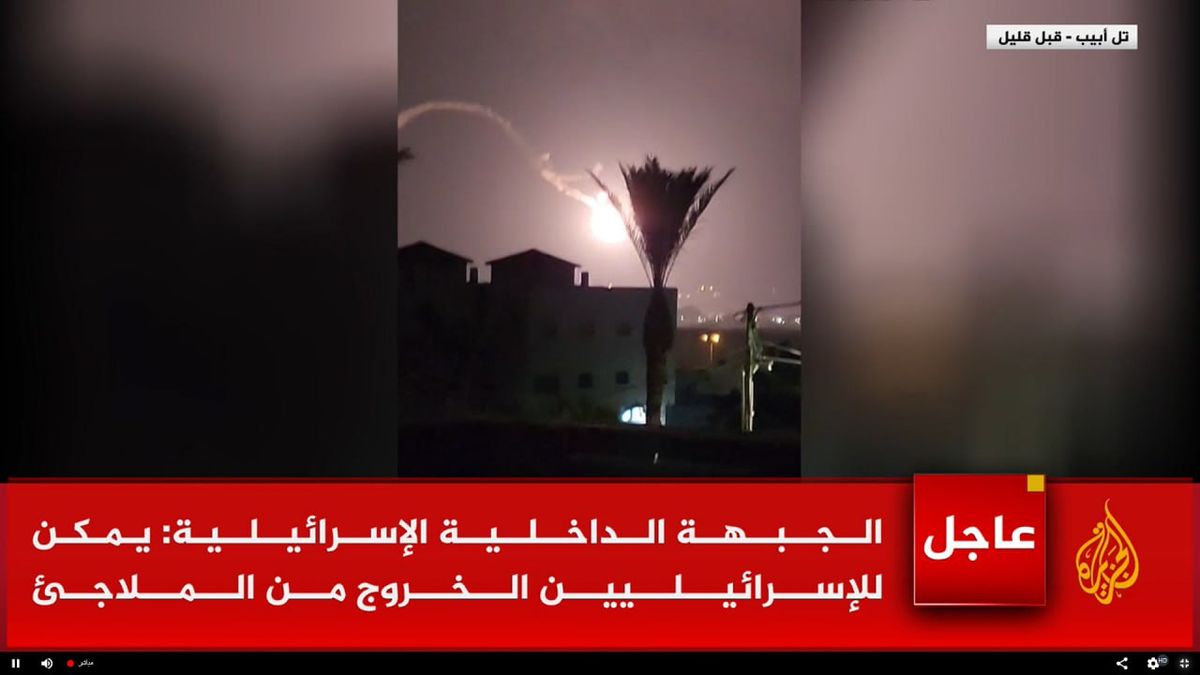   آتش‌سوزی شدید براثر اشتباه گنبد آهنین 