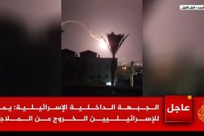  آتش‌سوزی شدید براثر اشتباه گنبد آهنین