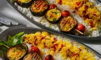 طرز تهیه کباب بادمجان با مرغ چرخ‌شده 