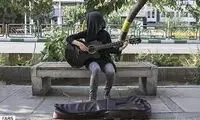 تصویری خاص از یک نوازنده خیابانی پربازدید شد
