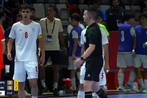 درگیری شدید در دیدار ایران و افغانستان