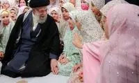 خاطره رهبر انقلاب از بافتن موی دخترشان 