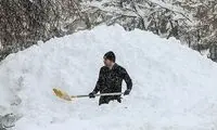 بارش نیم متری برف، مردم این منطقه را غافلگیر کرد