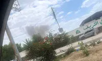 تصاویر حمله هوایی عربستان به فرودگاه صنعاء
