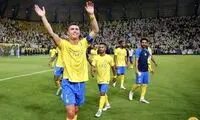 «سلام عربی» رونالدو هنگام ورود به تمرینات النصر