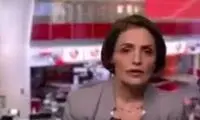 بغض مجری بی‌بی‌سی هنگام اعلام خبر شهادت رئیسی 
