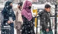 وضعیت آخرالزمانی افغانستان بعد از بارش برف!