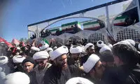 تشییع پیکر رهبر شهید در مشهد آغاز شد