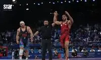 سلفی خاص مدال‌آور ایرانی در قلب پاریس