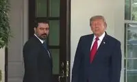 ترامپ مقابل نخست‌وزیر عراق از ایران بد گفت