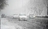 تصاویر دل‌انگیز از خیابان‌های برفی تهران