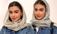 عکس جدید سارا و نیکای سریال پایتخت در کنار مادرشان