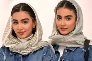 عکس جدید سارا و نیکای سریال پایتخت در کنار مادرشان