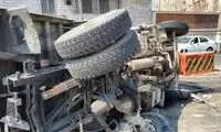تصادف زنجیره‌ای امروز در بزرگراه یادگار امام