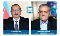 الهام علی اف به پزشکیان پیغام فرستاد
