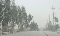 زمان وزش باد شدید و خیزش گرد و خاک در تهران