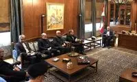 پذیرایی شخصی رئیس مجلس لبنان از قالیباف 