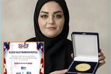 محقق زن ایرانی مدال طلای نخبگان دنیا را به گردن آویخت
