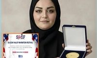 محقق زن ایرانی مدال طلای نخبگان دنیا را به گردن آویخت