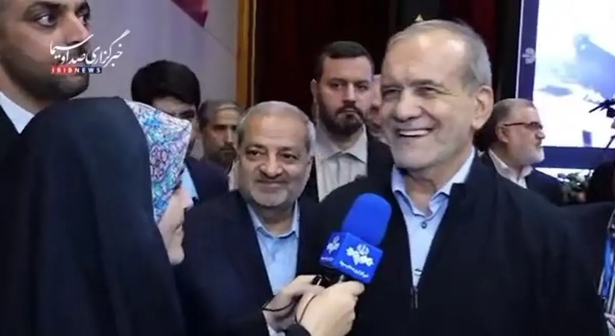 سوال عجیب خبرنگار صداوسیما از رئیس‌جمهور