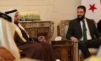 دعوت الجولانی از امیر قطر برای سفر به سوریه 