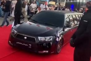 دنا لیموزین در نمایشگاه مشهد به نمایش درآمد