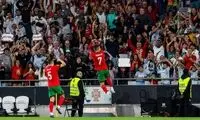 رونالدو باز هم تیم ملی پرتغال را نجات داد