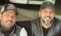 دیدار کامبیز دیرباز و پژمان بازغی با اندی در آمریکا