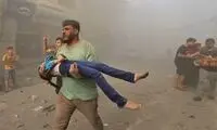 بمباران مستقیم مردم مظلوم در جنوب غزه