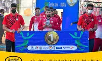 هندبال ساحلی ایران هم با حمایت ایرانسل جهانی شد