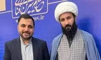 دیدار طلبه جنجالی با وزیر نمونه دولت رئیسی