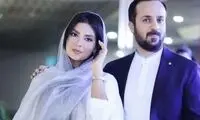 قاب عاشقانه ارسطوی پایتخت و همسر بازیگرش