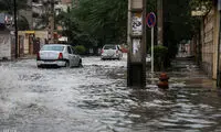 باران، منازل مردمِ کیش را در آب غرق کرد