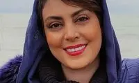 قابی ویژه از نیلوفر شهیدی در کنار شوهر و دخترخوانده‌اش