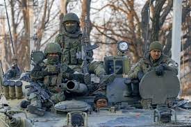 لحظه فرار ارتش اوکراین بعد از حمله روسیه