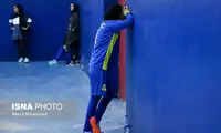 ماجرای بازی دوستانه عجیب دختران فوتسال 
