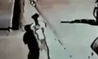 تصاویر لحظه زورگیری و سرقت موبایل در مشهد