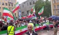 مشاهده پرچم اسرائیل در تجمع سلطنت‌طلبان جنجالی شد