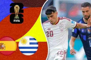 خلاصه بازی اروگوئه 0 - اسپانیا 1