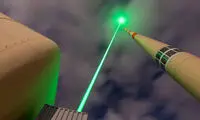 لیزر غول‌پیکر رعد و برق را منحرف کرد!