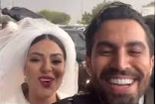 ویدئویی دیدنی که از یک عروس و داماد تهرانی وایرال شد