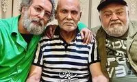 عکسی تازه از چهره شکسته غولِ سینمای دهه 60 همراه اکبر عبدی