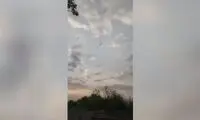 تصاویری هولناک از لحظه سقوط یک هواپیمای روسی