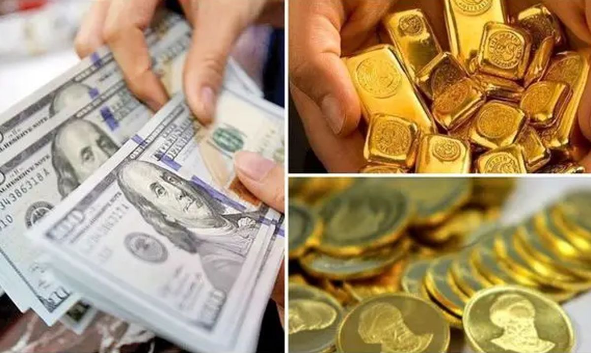   بازار طلا، سکه و ارز دوباره در سرازیری افتاد! 