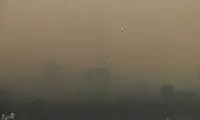 تصویری ترسناک که نشان می‌دهد تهران، جهنم شد