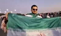 بدل عزت‌اللهی بیرون ورزشگاه دیده شد