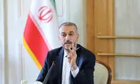تصویری خاص از مراسم تشییع پیکر امیرعبداللهیان