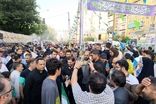 عکسی از دستیار رهبر انقلاب در تجمع تهران