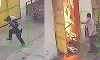 یک پسربچه با ترقه بازی تصادفی، انبار را به آتش کشید