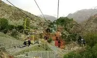 سقوط مرگبار پسر جوان در ارتفاعات دربند
